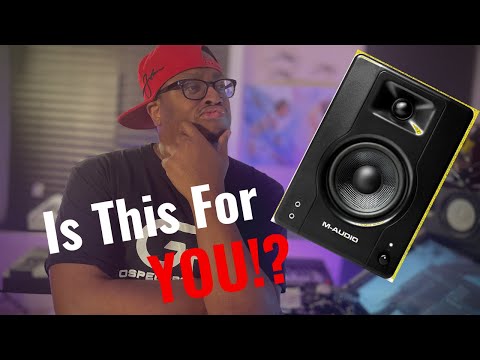 Garso kolonėlės  M-AUDIO BX4, 2 vnt. Juodos spalvos video