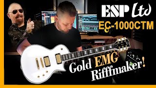 Video thumbnail for ESP LTD EC-1000 CTM DELUXE   I  DEMO REVIEW by Metal Gear Studio