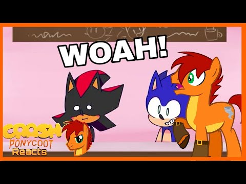 WHAT WAS THAT!!!Crash Ponycoot Reacts To Chaos Cafe-Sonic Revved Up!! .Epi 1(Animation)