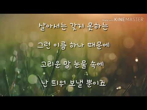 장윤정 - 초혼 가사