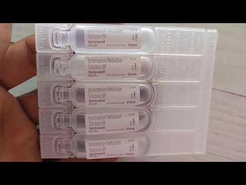 Ipravent 500 mcg respules, strength: 2.5 mg
