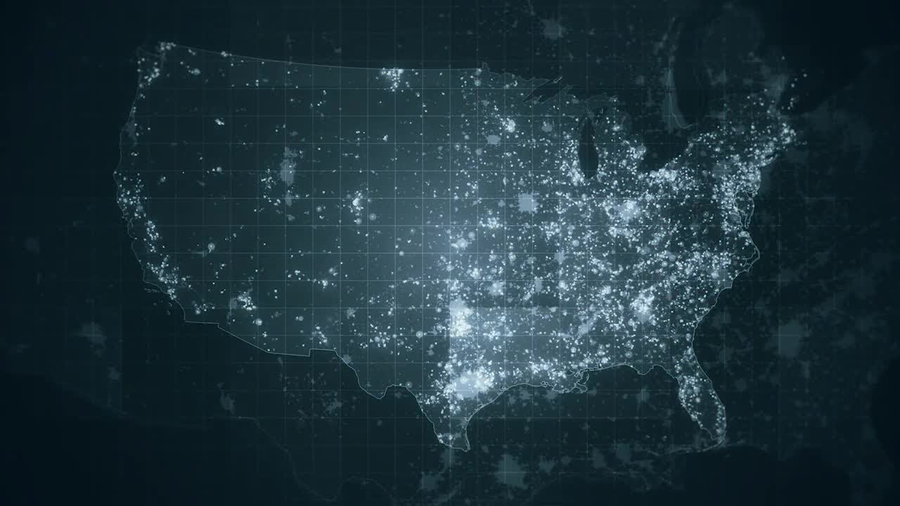 USA Global Maps Pack Stock Motion Graphics