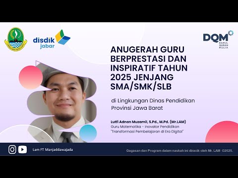 The Trail of Digital Learning Innovations Towards the 2025 West Java Education Office's Outstandi...