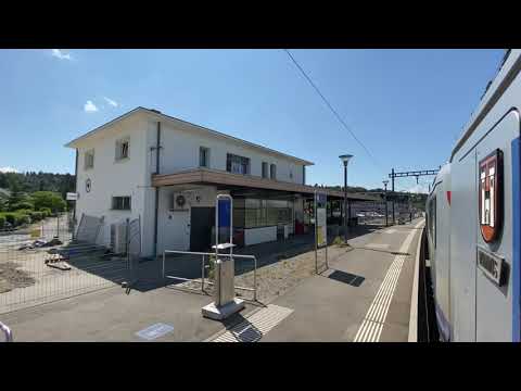 Einfahrt Busswil BE, mit RBDe 739