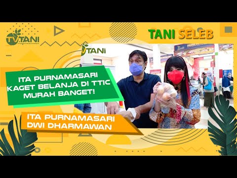 Serunya Ita Purnamasari dan Dwiki Dharmawan Belanja Kebutuhan Lebaran