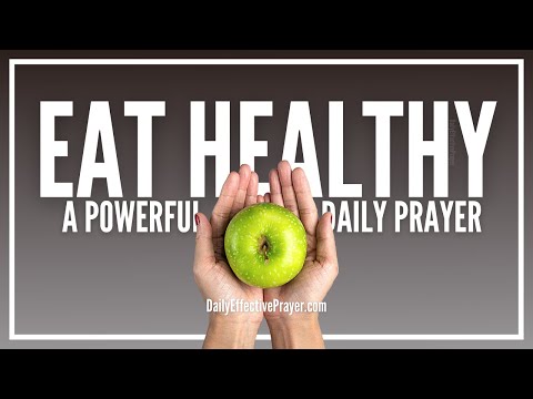 Prayer To Eat Healthy | Effective Prayer For Healthy Lifestyle