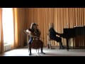 Akvilė Bajarskytė playing Mozart Allegretto (Twinkle ...