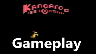 Kangaroo Atari 2600 Gameplay - The No Swear Gamer