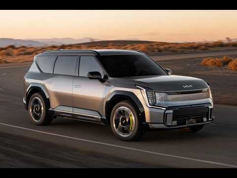 KIA EV9 99,8 kWh GT 4x4 mit Panorama Schiebedach und Digitale Rückspiegel-video-thumbnail-31