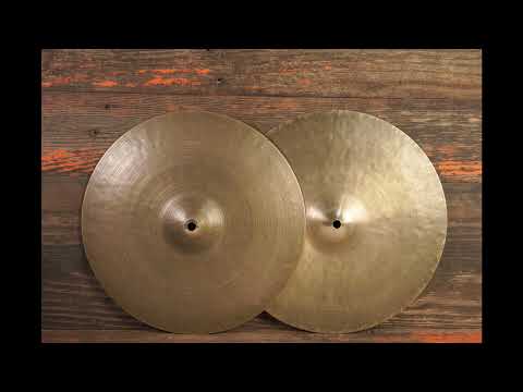 Zildjian 14" K. Istanbul "New Stamp" Hi-Hat Cymbals - 782/884g image 10