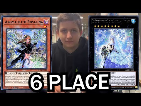 Yu-Gi-Oh! 6th Place! Regional Osnabrück! Rikka Sunavalon Aroma | Julius Schwarzkopf