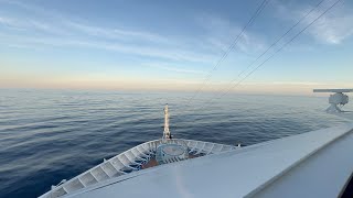 Carnival Panorama on the open sea, Ship spotting, and more Horns.