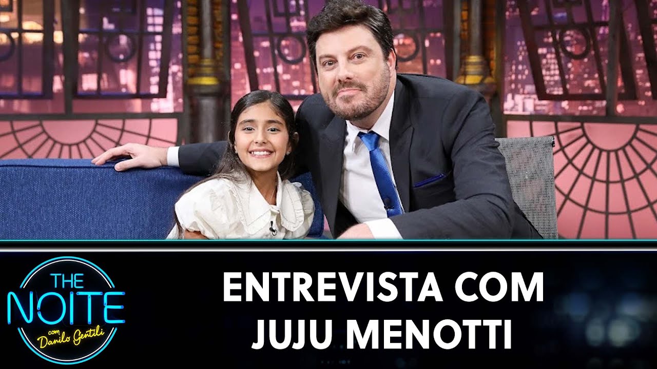 Entrevista com Juju Menotti, a filha prodígio do Fabiano Menotti | The Noite (11/10/23)