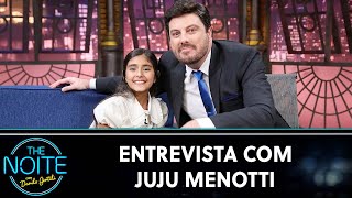 Entrevista com Juju Menotti, a filha prodígio do Fabiano Menotti | The Noite (11/10/23)