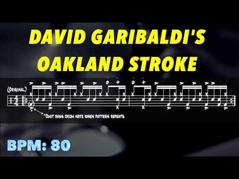 David Garibaldi Oakland Stroke Groove Workout BPM: 40 - 120