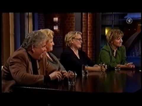 Peter, Katarina, Susanne und Mariele Millowitsch bei "Beckmann" am 15.12.2008