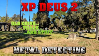 Metal Detecting: XP Deus 2 - Old Park Coins