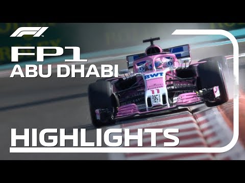 2018 Abu Dhabi Grand Prix: FP1 Highlights