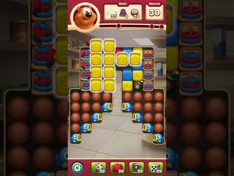 Toon Blast Level 3384 NO BOOSTERS - A S GAMING ✔️