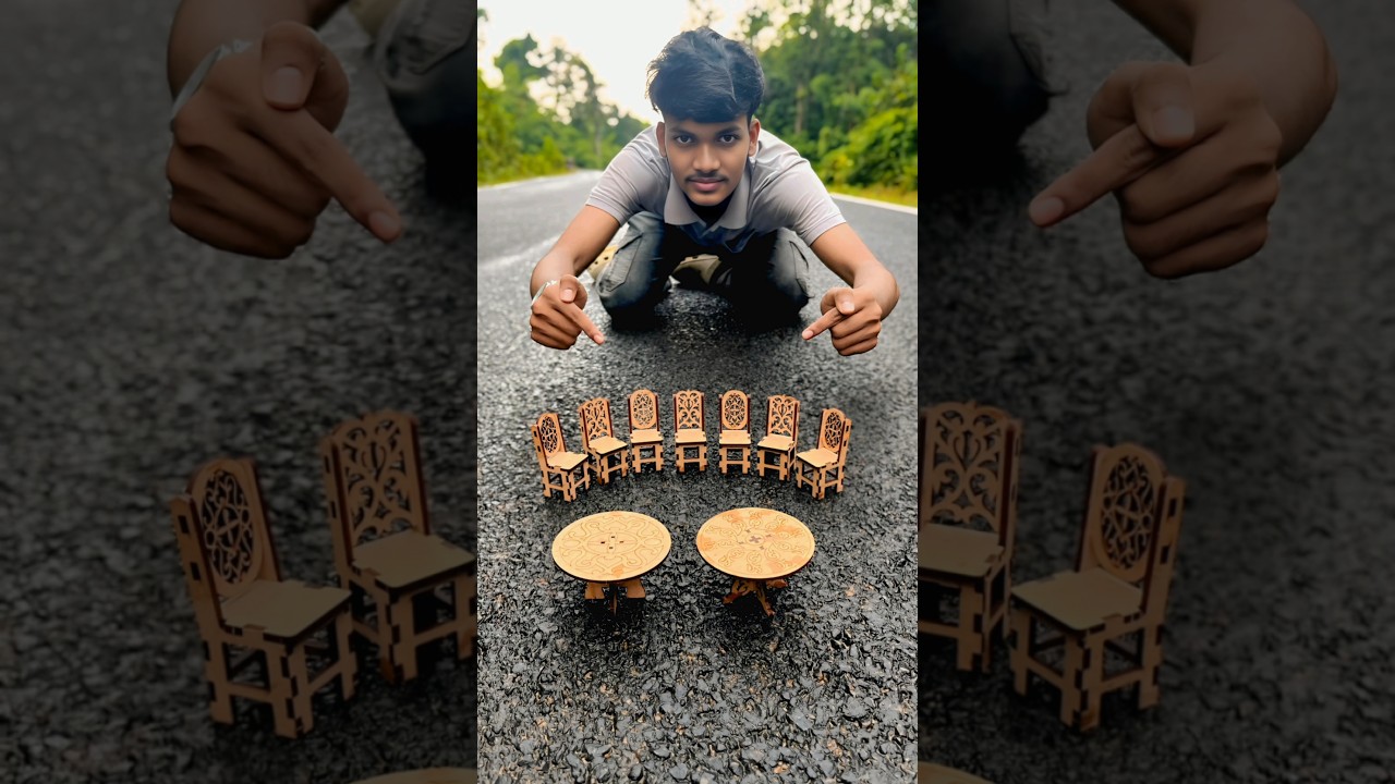 Mini Table & Chairs Setup Unboxing 😍