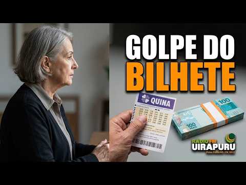 IDOSA PERDE R$ 30 MIL EM GOLPE DO BILHETE PREMIADO