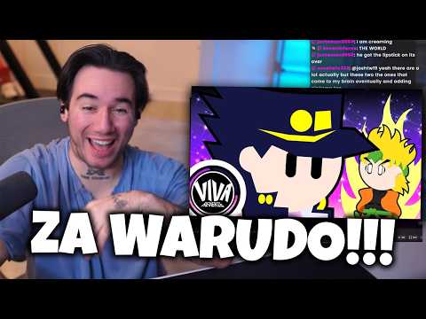 JoJo's Bizarre Adventure Stardust Crusaders But Really Really Fast (REACTION)