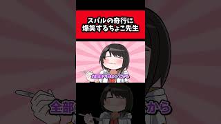 【1章】スバルの衝撃的な行動にバカ笑ってしまうちょこ先生【癒月ちょこ/大空スバル】 #shorts