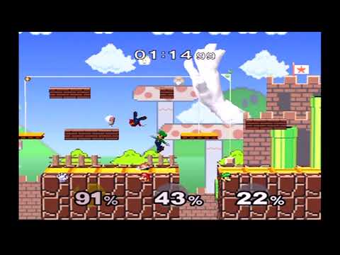 Super Smash Bros Melee Event 31 Mario Bros Madness with Master Hand