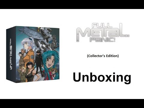 Unboxing: Full Metal Panic - Collector's Edition Bundle (Blu-Ray) [HD]