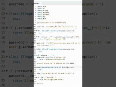 Python how to create your own operating system #shorts #tutorial #python #coding #awesome #massage