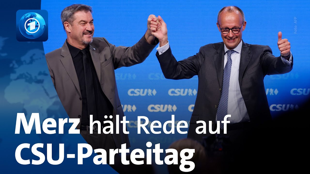 Für Was Steht Die Csu Die CSU feiert ihren gemeinsamen Kanzlerkandidaten Friedrich Merz - The