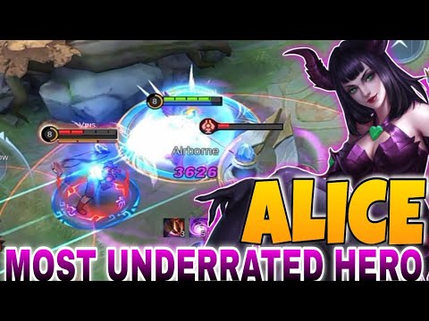 Most Underrated Hero!! Immortal Alice is UNKILLABLE | Supreme Alice Gameplay | MLBB