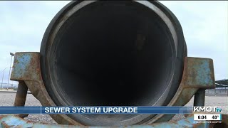 Minot 40-year-old sewage system getting upgrade