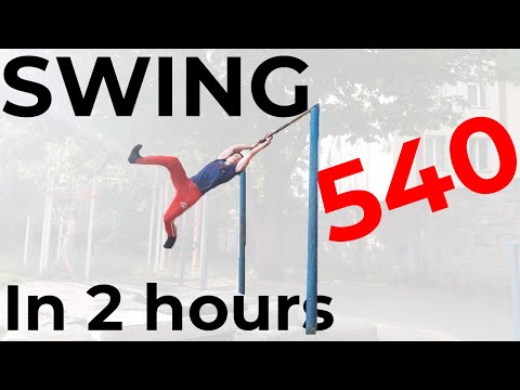 How I learned to swing 540 in 2 hours