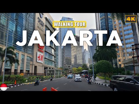 Jakarta INDONESIA - Sudirman Central Business District, SCBD Walking Tour