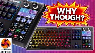 Corsair Put a Stream Deck in a Keyboard… Why Though?