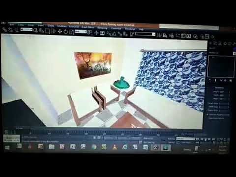 Drawing room 3D design  by trilok suthar