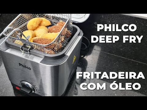 PHILCO DEEP FRY STAINLESS STEEL ELECTRIC FRYER 1.8L