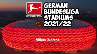 German Bundesliga 2021/22 Stadiums