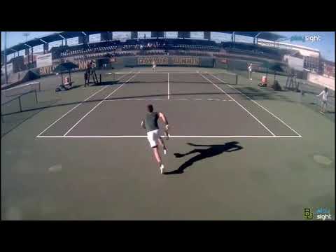 College Tennis - Andrea Bolla (ASU) vs Sven Lah (Baylor)