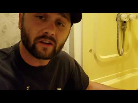 Does your RV shower pan flex when you step in? It shouldn't
