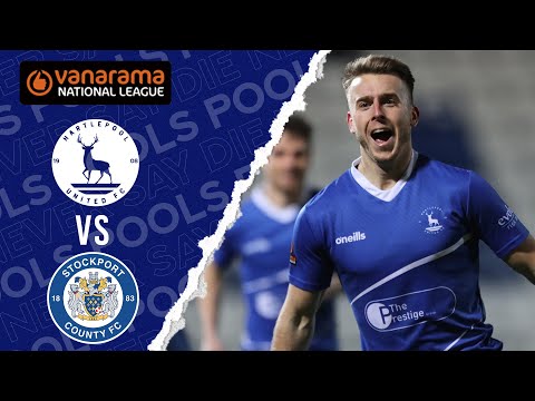 Full match highlights | Pools 4-0 Stockport County | 22nd December 2020