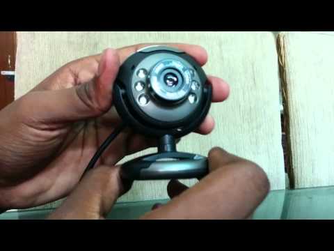 Iball c20.0 webcam unboxing and review .