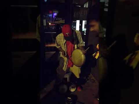 USA street drummer and Parai - Sakthi Parai artist & trainer