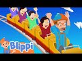 Feelings At The Theme Park Blippi S Emotional Adventure Song For Kids