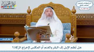 1851 - هل تُظم الإبل إلى البقر والغنم أو العكس لإخراج الزكاة؟ - عثمان الخميس