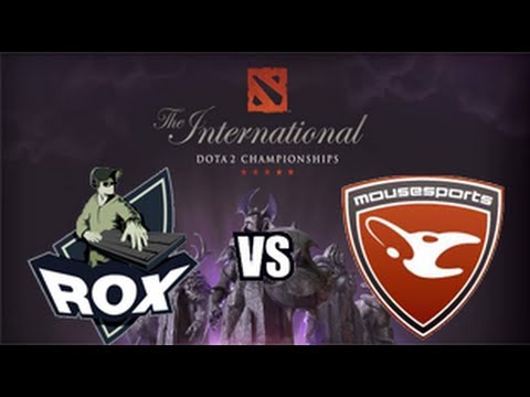 TI 4 Europe Qualifiers Bracket Rox KIS vs Mouz Highlights