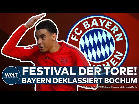 BUNDESLIGA: Nach Champions-League-Niederlage gegen Barcelona! Bayern München deklassiert VFL Bochum