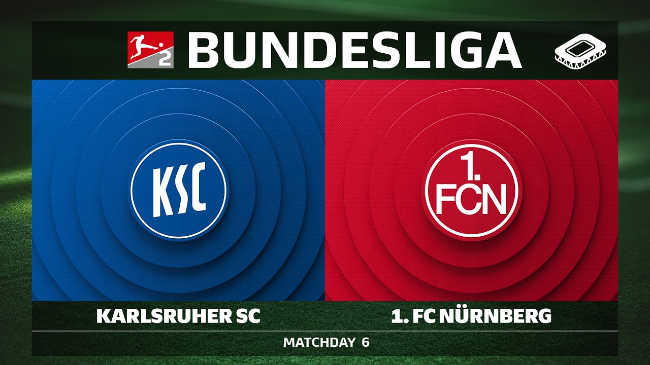 Karlsruher SC vs. 1. FC Nürnberg | Matchday 6 - Bundesliga 2 2026/27