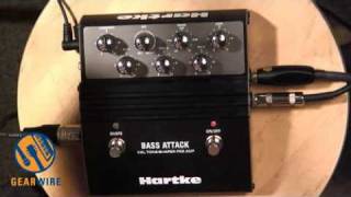Video thumbnail for Hartke VXL Bass Attack Preamp And D.I. Does The Job Of Multiple Pedals, Is Frequently Stepped On (Vi by gearwire